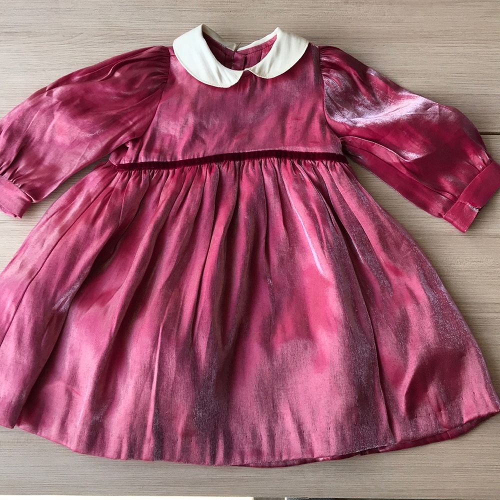 Baby Shimmering boutique Christmas dress